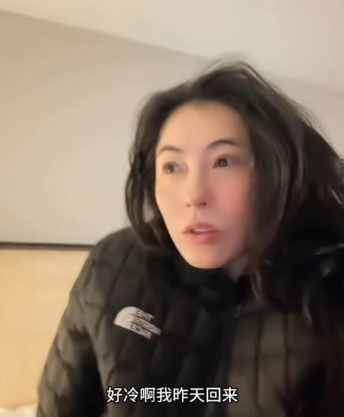 張柏芝在影片中略顯疲態。