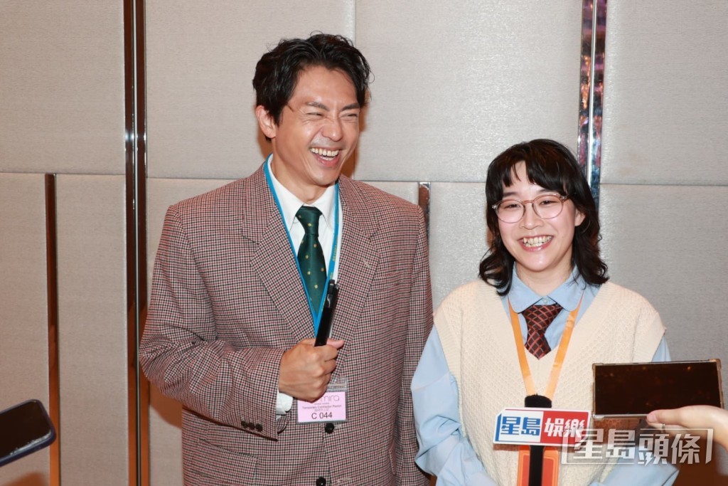 森美向阿正分享選擇伴侶的貼士。