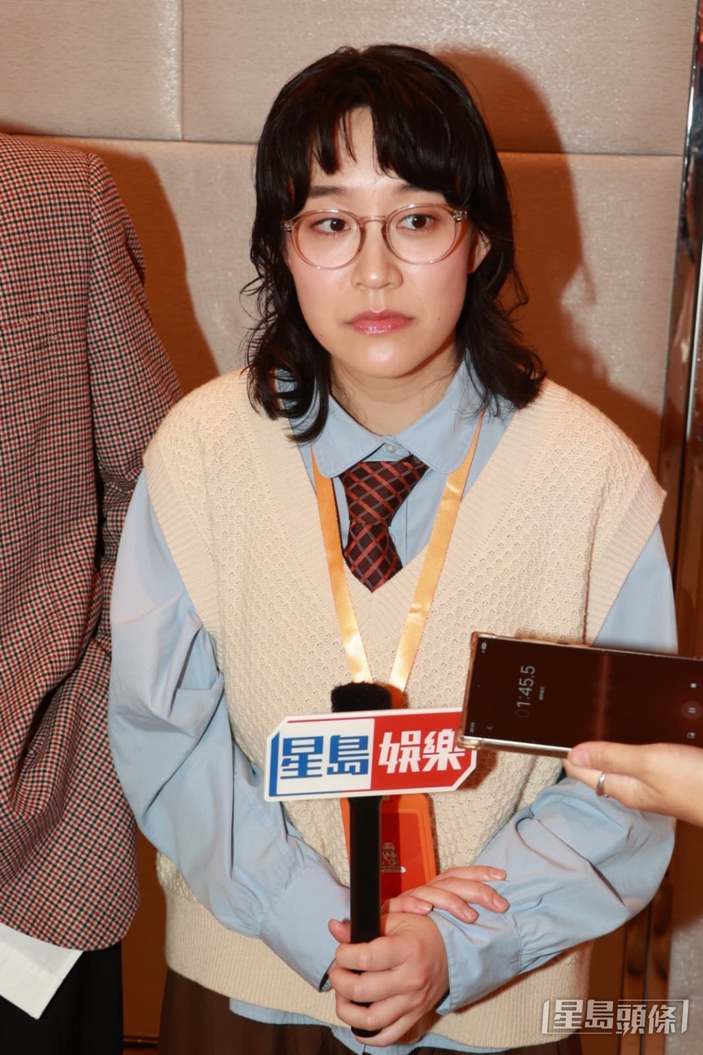 目前單身的黃正宜笑言身邊沒有依靠。