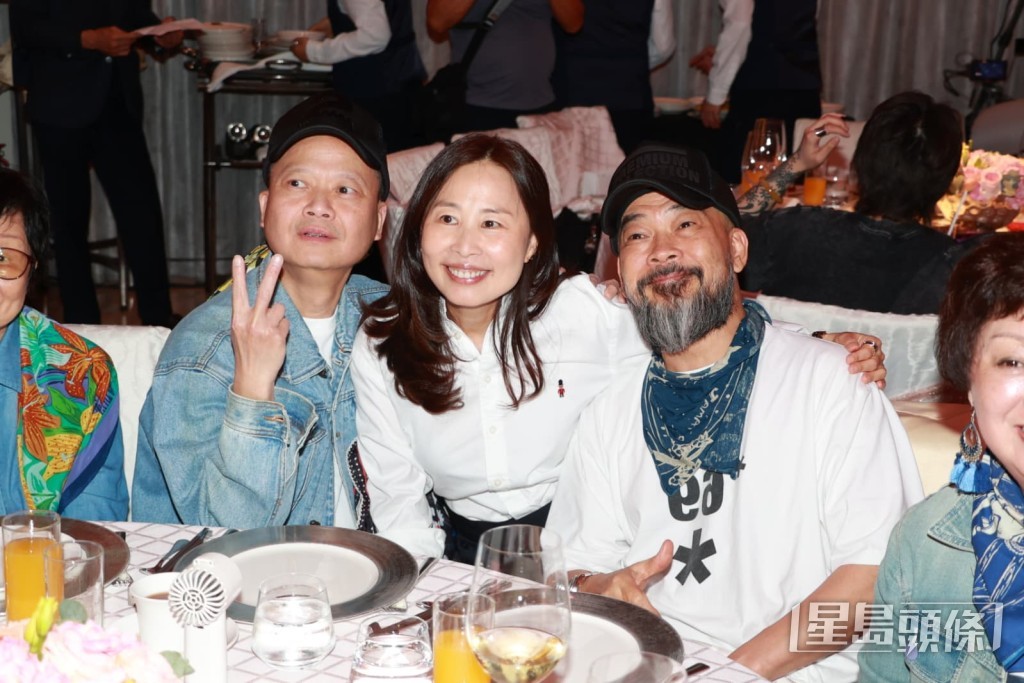 資深DJ蘭茜與葛民輝亦是晚宴嘉賓。