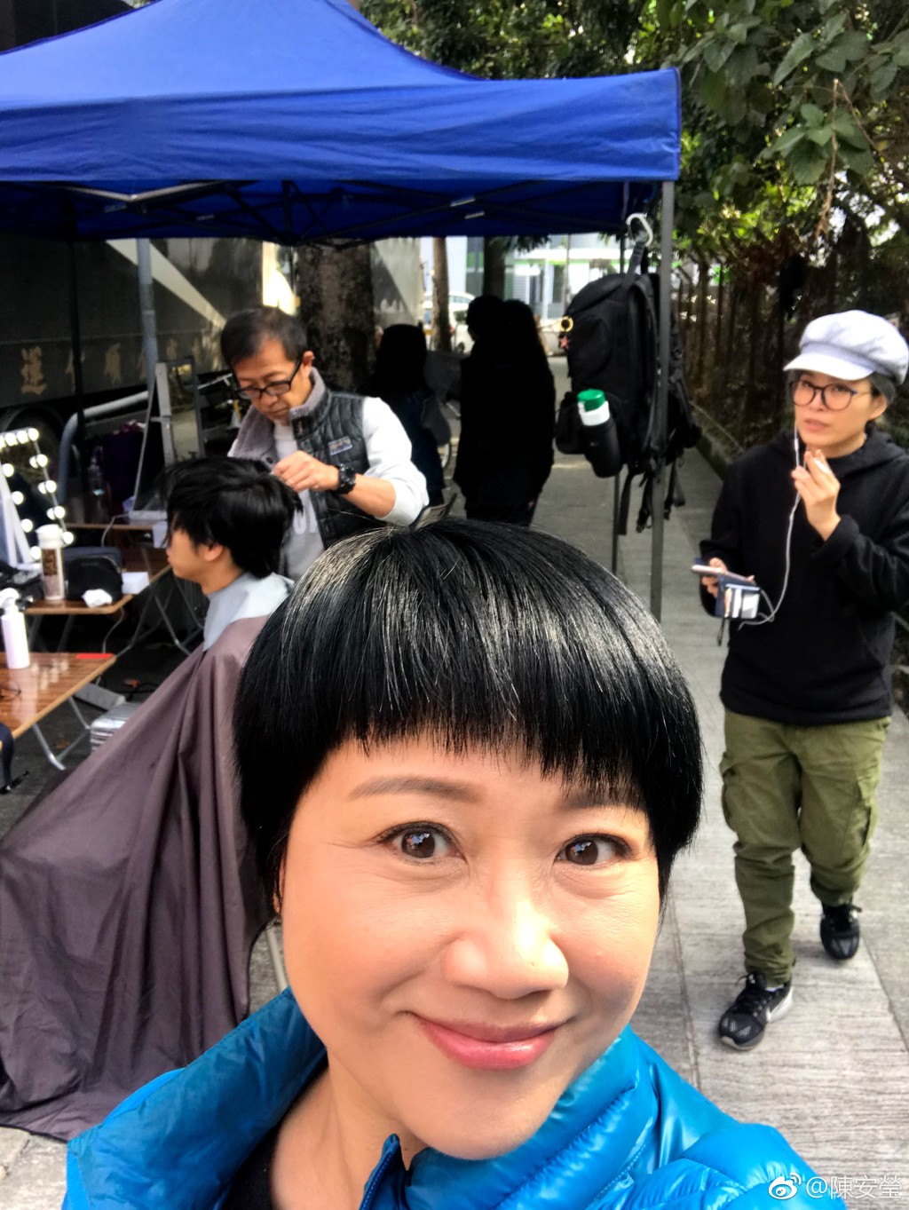 陳安瑩亦曾到內地工作。