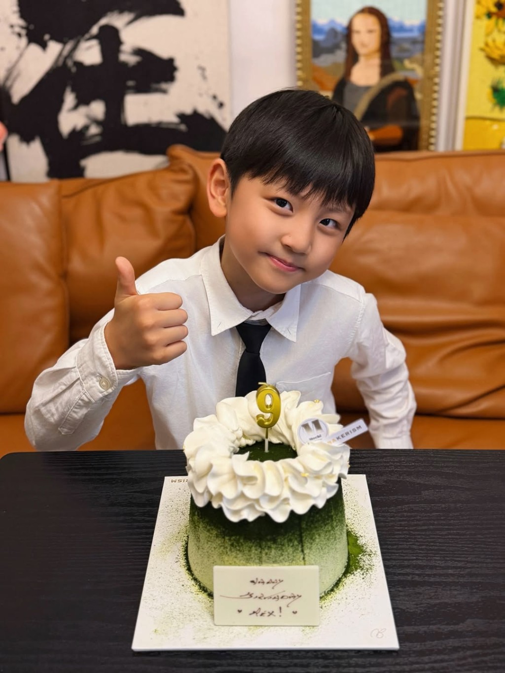 近日輪到孫仔譚杺(Rex)慶祝生日。