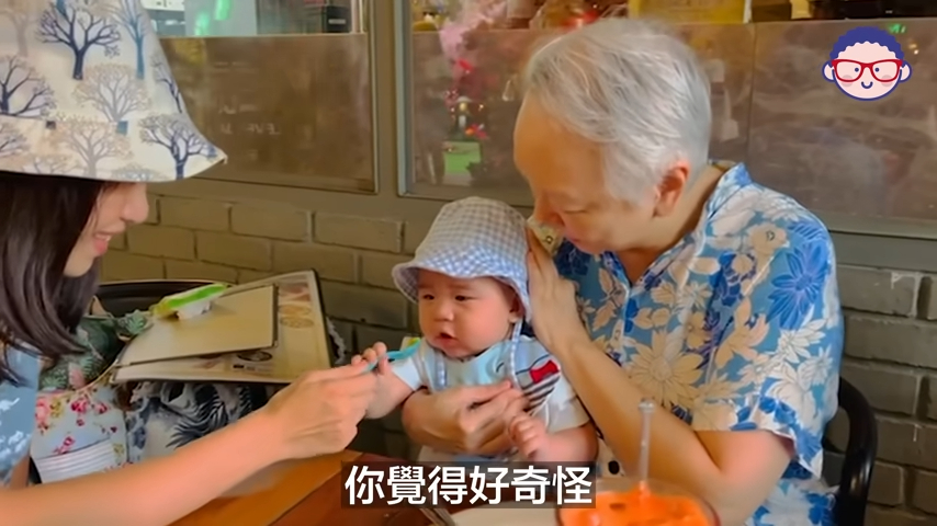 榮升婆婆的陳秋霞非常享受湊孫的生活。