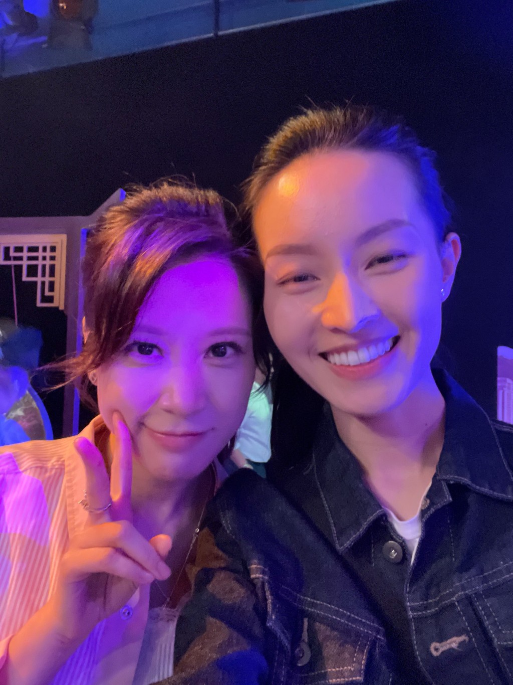 洪曼芹與林凱欣無論在戲內戲外,關係融洽。