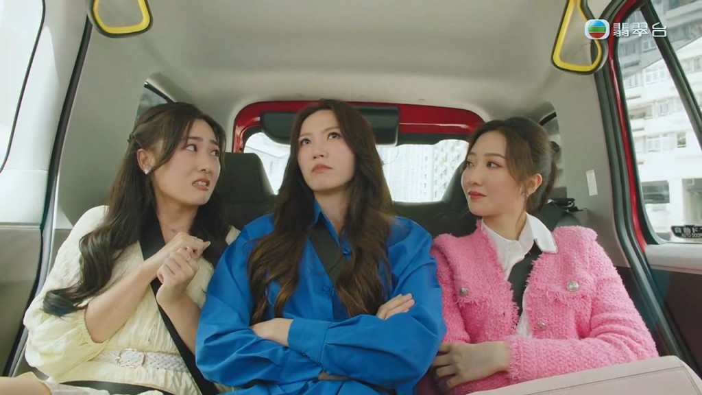 吳若希(中)飾演的「公關女王」被指性格鮮明。