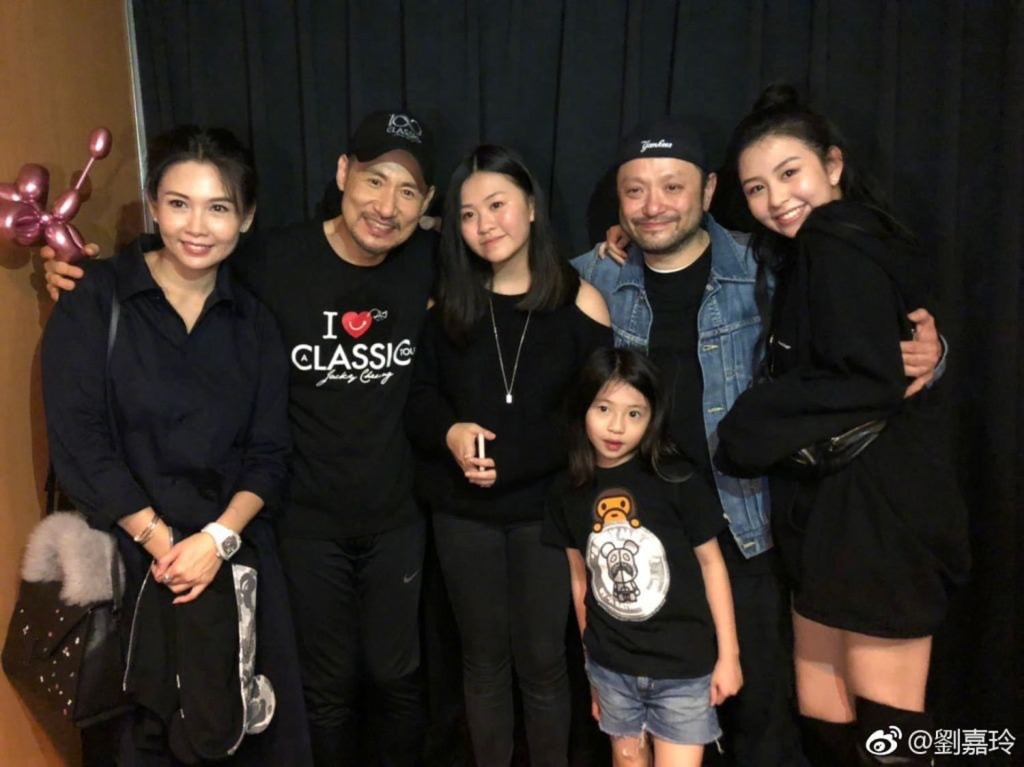 邱淑貞在2018年曾與家人一同欣賞張學友演唱會。