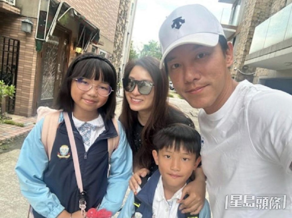 太太麥雅緻及子女是張頴康努力工作的動力來源。