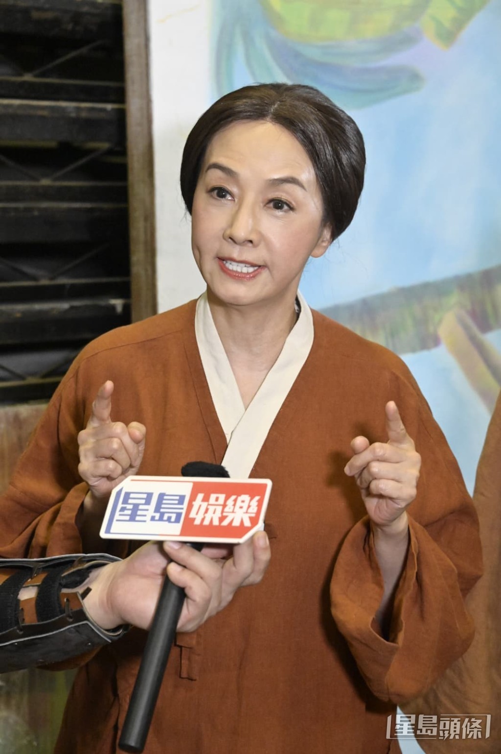 毛舜筠這次的舞台劇演出,對體能要求極高。