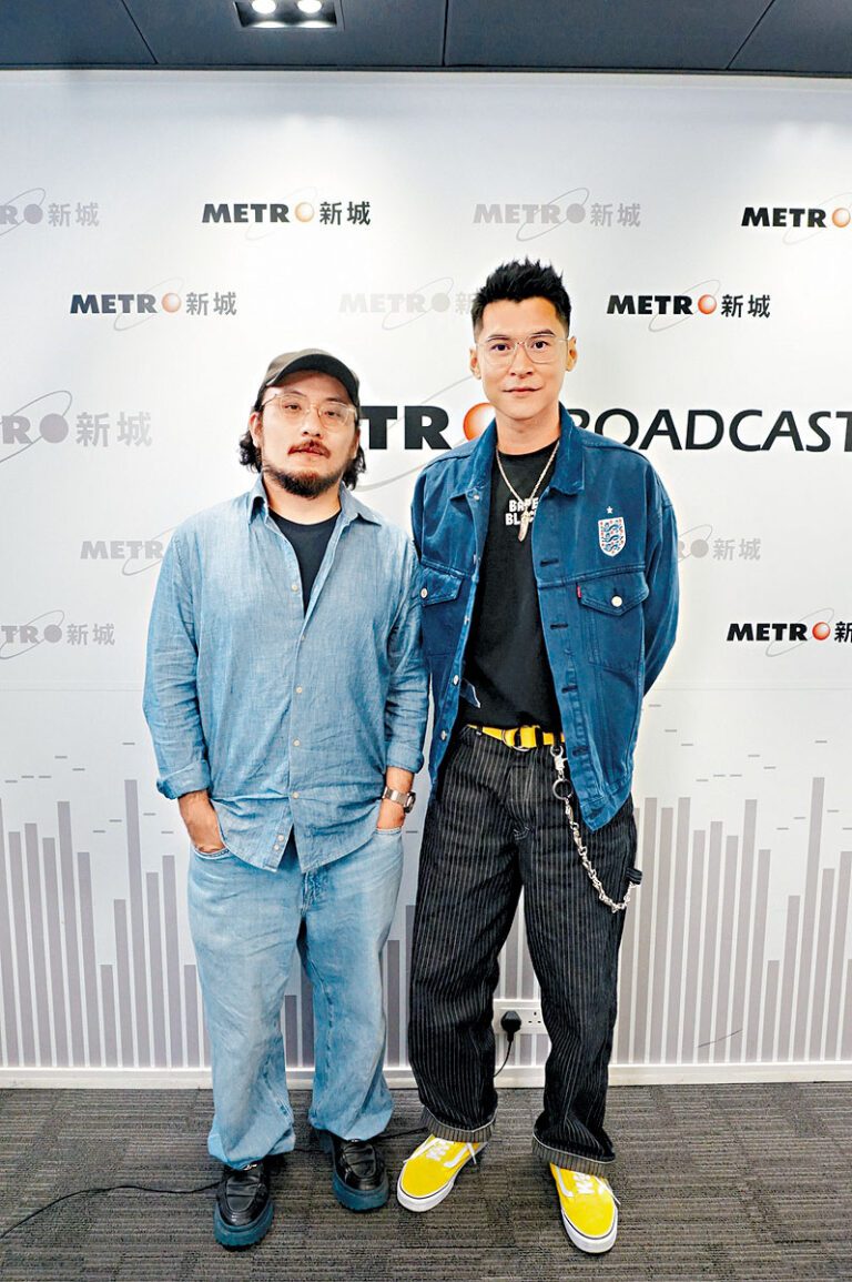■陳家樂與簡君晉回顧相識15年的點滴。