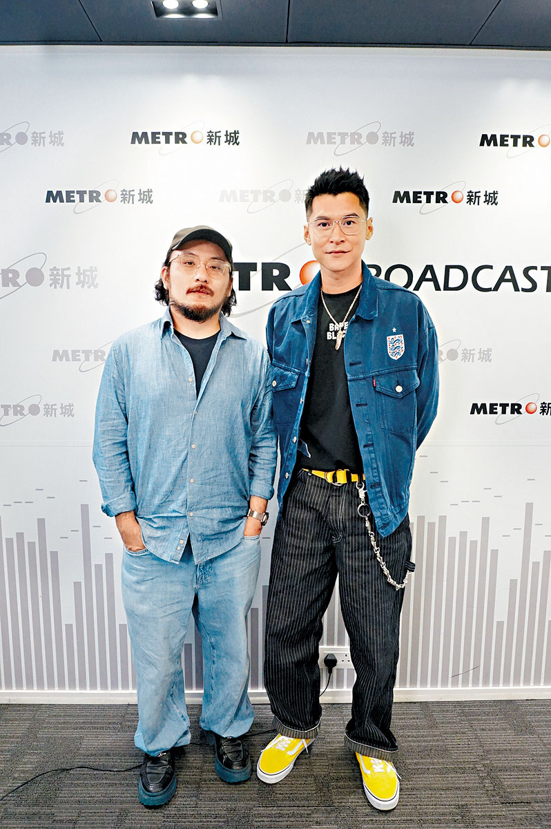 ■陳家樂與簡君晉回顧相識15年的點滴。