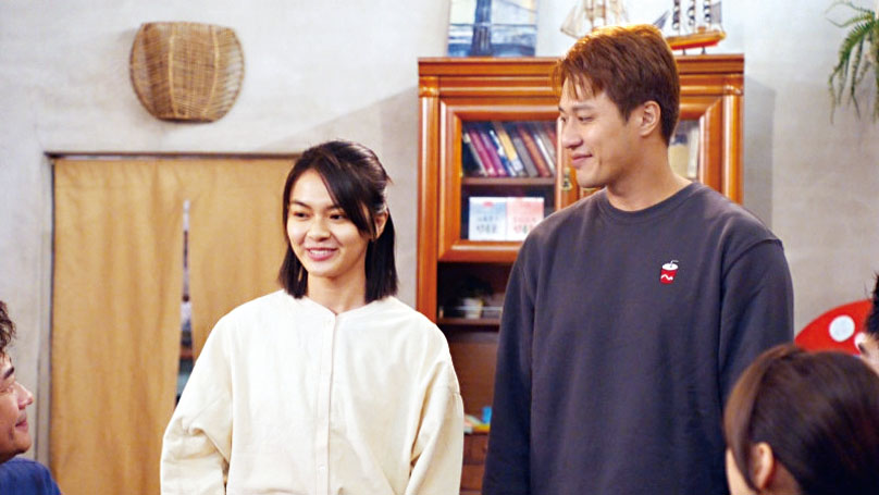 張睿家(右)、柏妍樺在《阿松與阿暖》中組CP。網上圖片