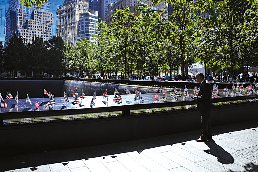 911紀念館和博物館自2012年起已禁止政治人物致辭，以維持活動的非黨派性質及肅穆氛圍。Vincent Alban/紐約時報