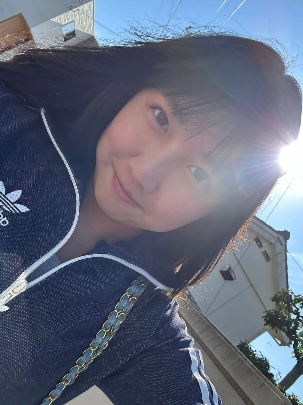 她坦言現在有點嬰兒肥,相信可以減掉。