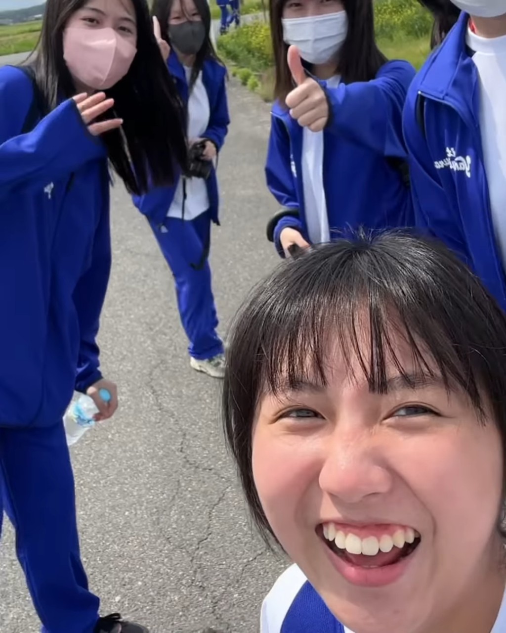 楊鎧凝早前在IG分享她的校園生活點滴。