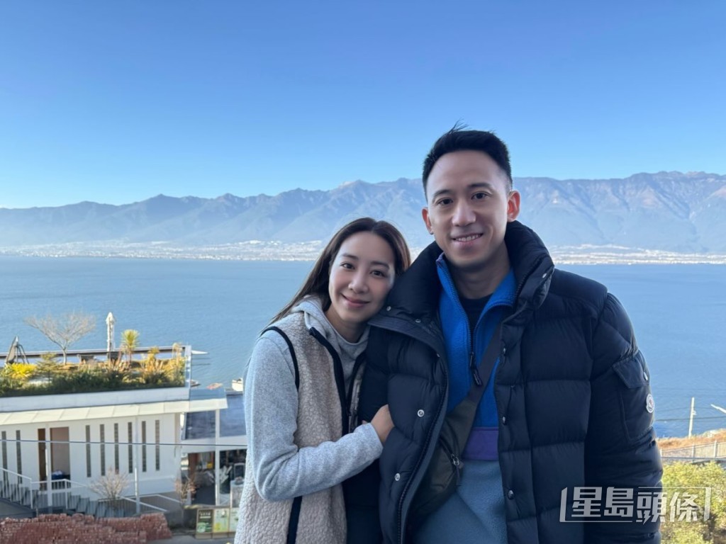 吳雨霏與丈夫洪立熙婚後感情依舊恩愛。