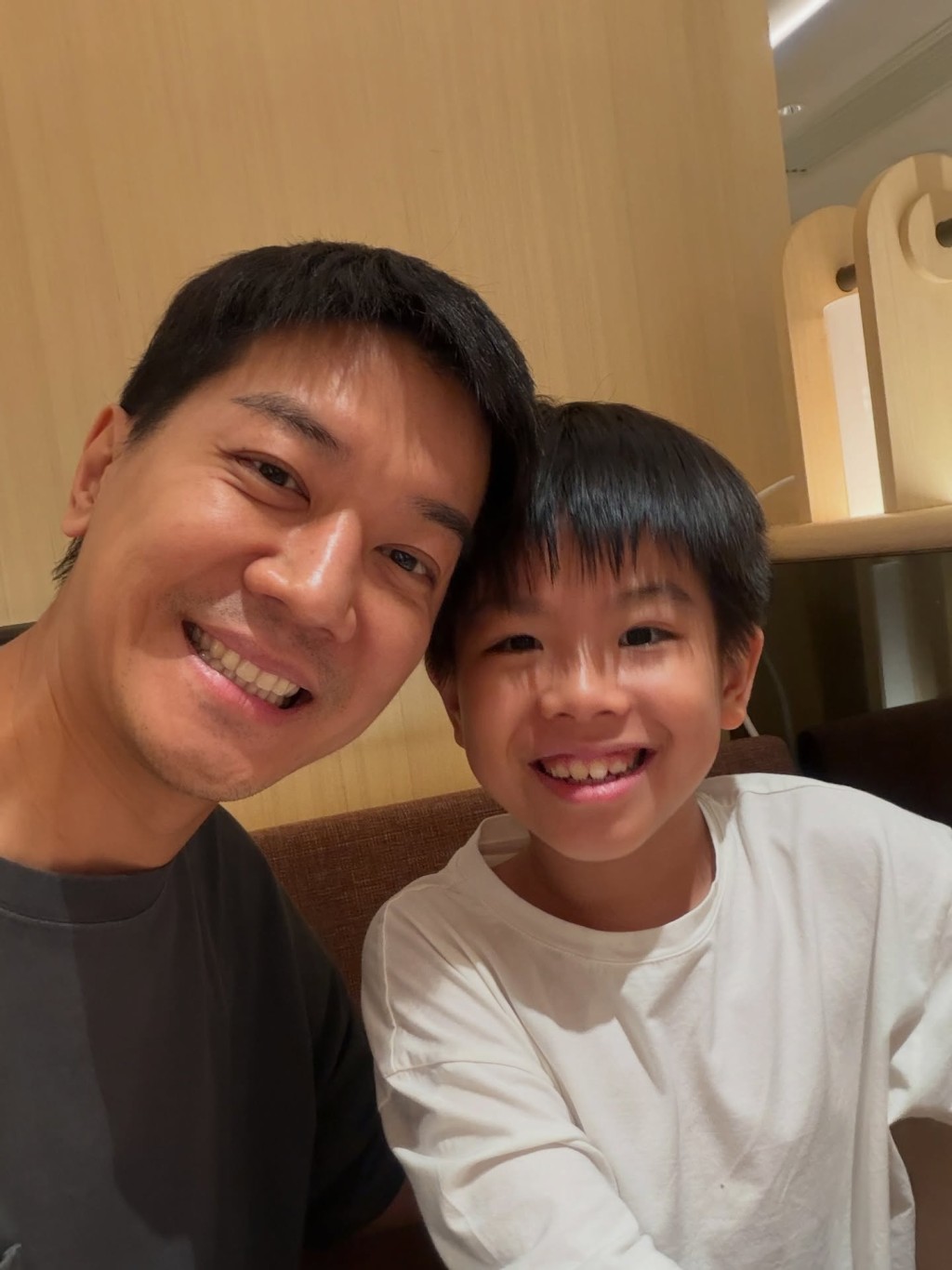 黎諾懿近日分享兒子「小春雞」活用乘法,計算向媽媽追討過去多年的利是錢。