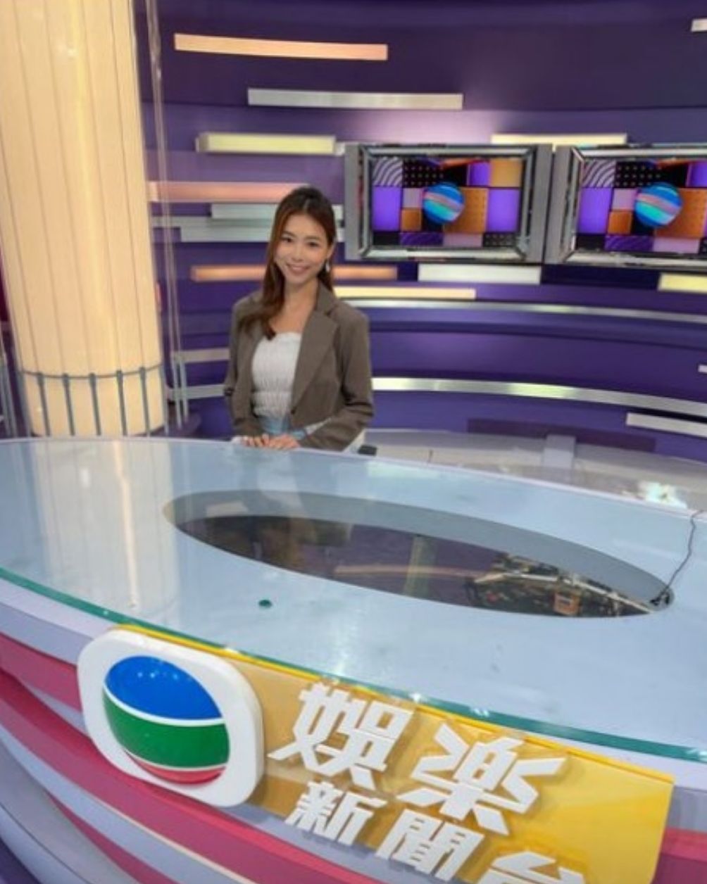 廖慧儀曾加入無綫娛樂新聞台擔任主播。