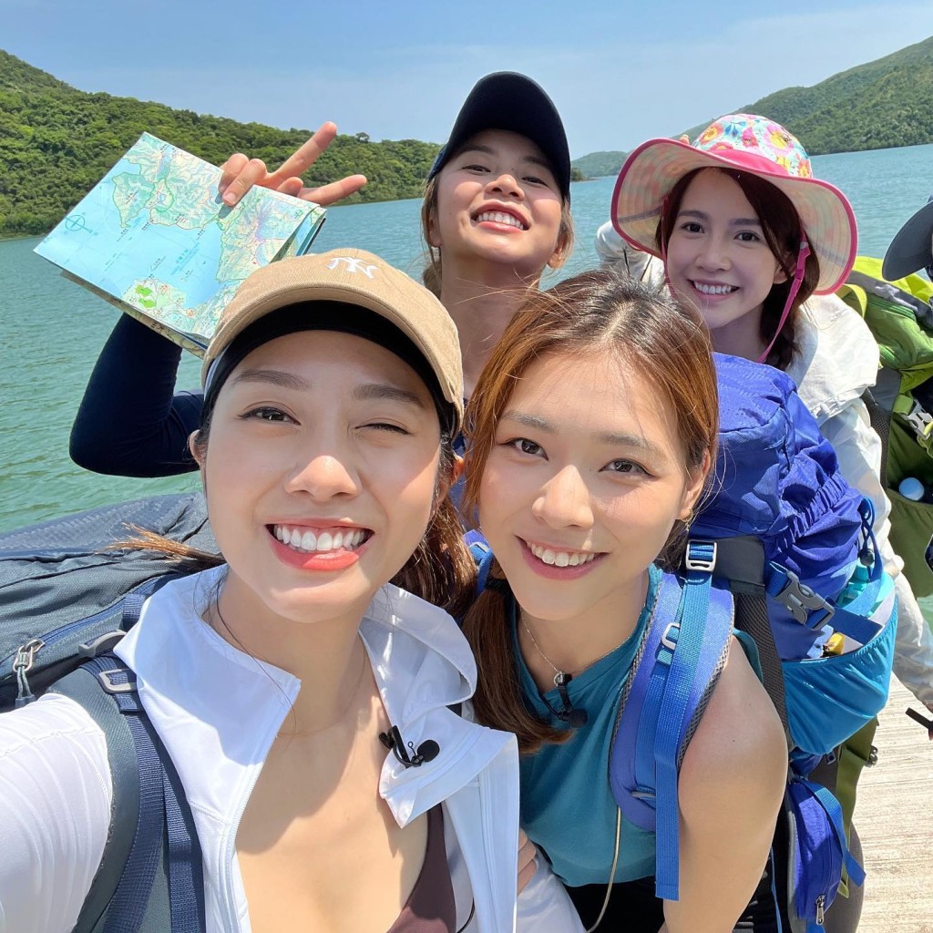 四人主持的J2行山節目《港女野人》播出後引起迴響。