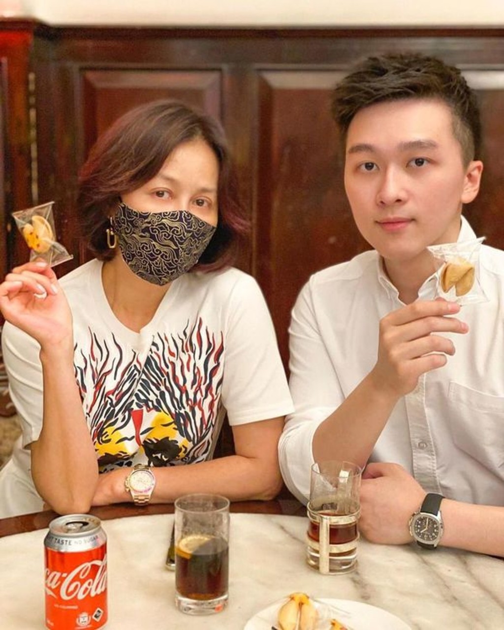 劉嘉玲視姪仔劉兆恩如己出。