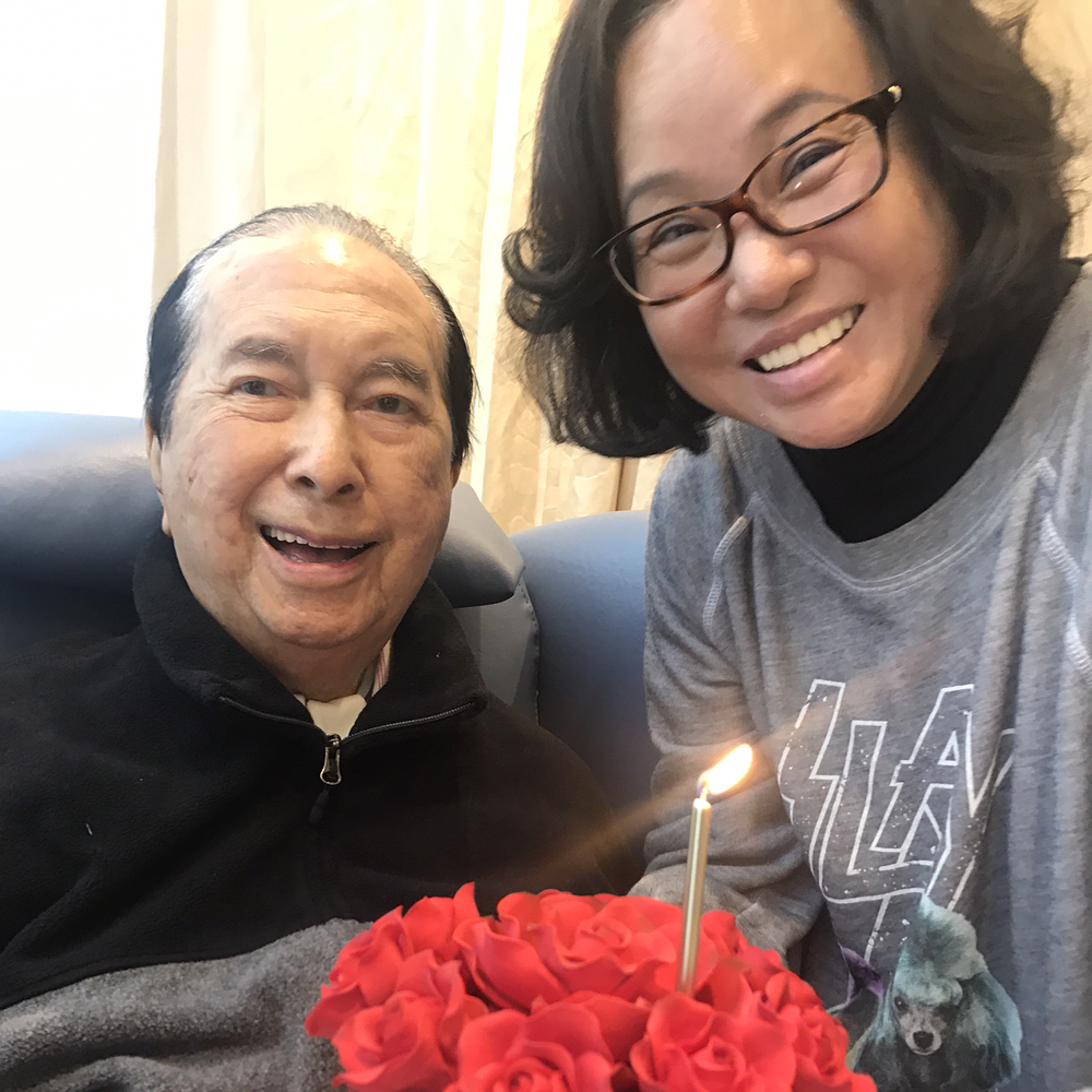 三太陳婉珍與何鴻燊(左)昔日合照。