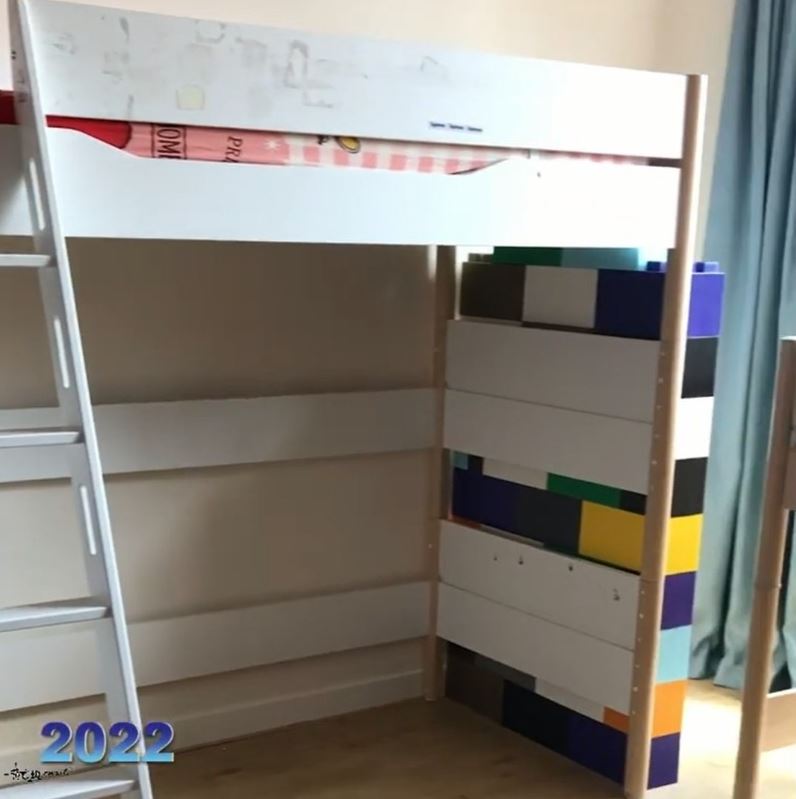 林盛斌與妻子黃乙頤不時分享豪宅內部面貌。
