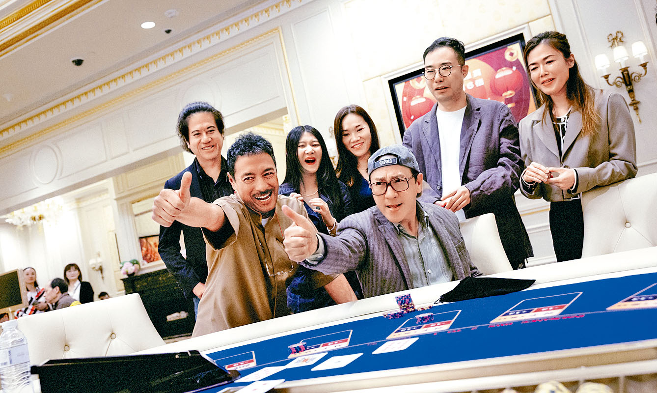 張家輝、姜皓文再度攜手，默契十足。