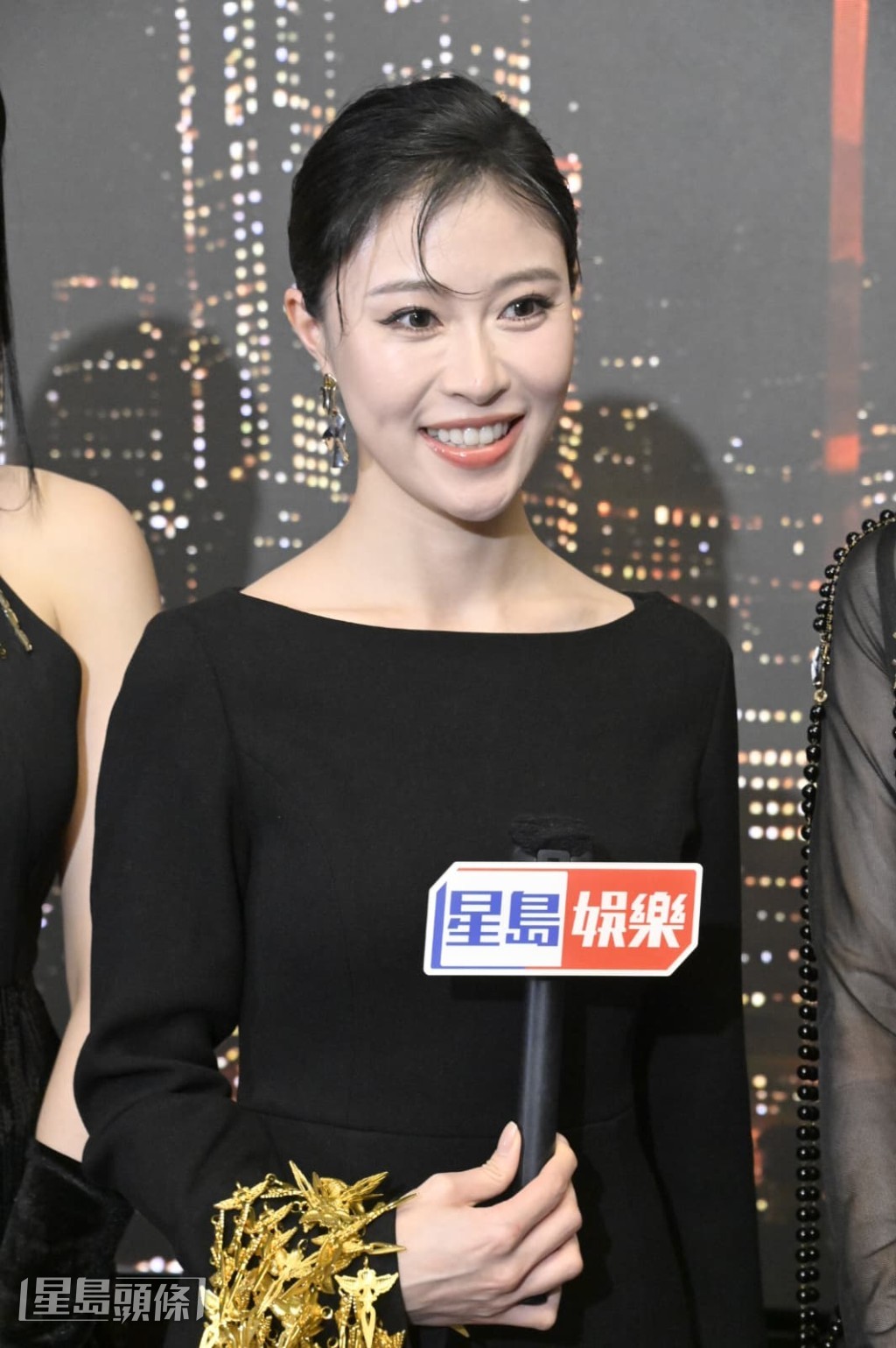 倪樂琳笑著表示,想去主題樂園慶祝這次得獎。