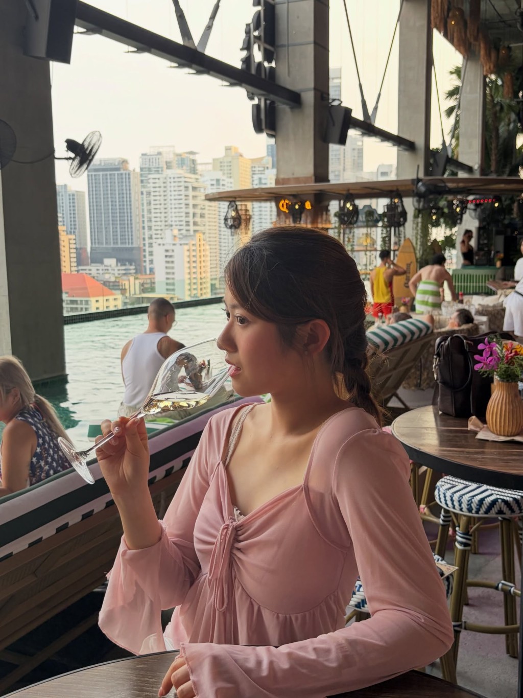 2號李澤欣坦言自小就為入行鋪路。