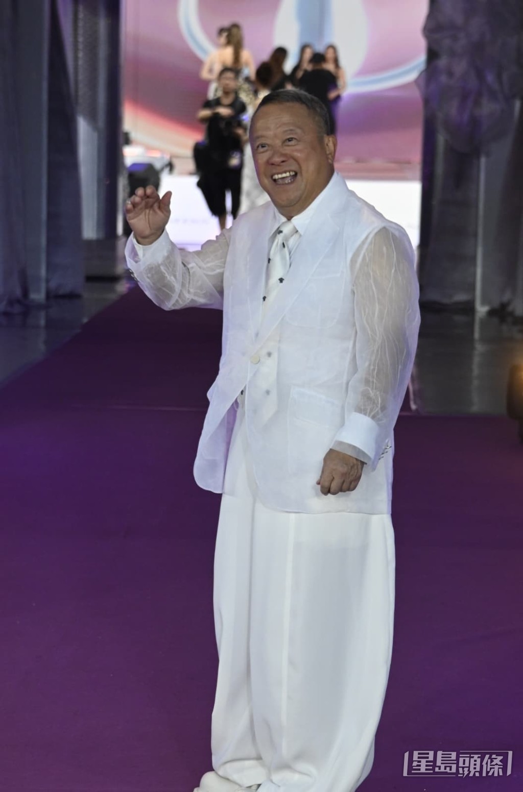 曾志偉出席活動。