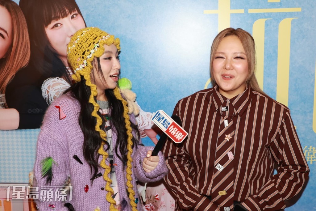 對於自己在音樂會中跳舞，Janice笑稱是「Little Magic」。