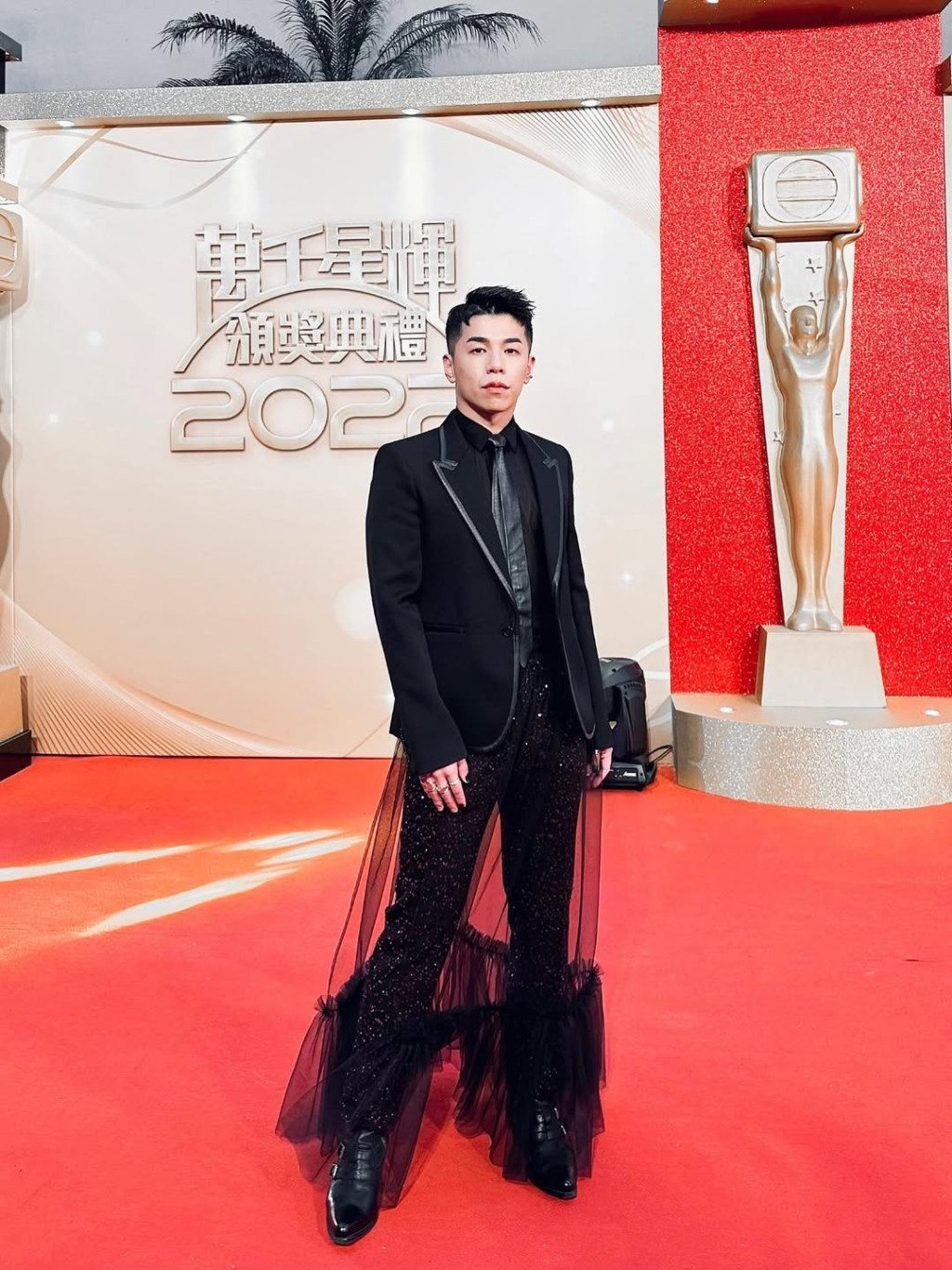 林至昭在2022年入圍《萬千星輝頒獎典禮2022》的飛躍進步男藝員獎項。