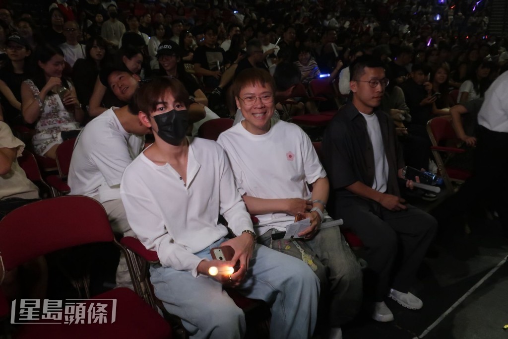 陳志雲與曾被他回應合成照事件的魏浚笙是夜同場睇騷。