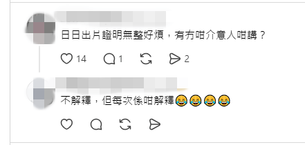 網民指她聲稱不解釋卻屢次解畫，質疑她過於在意批評。