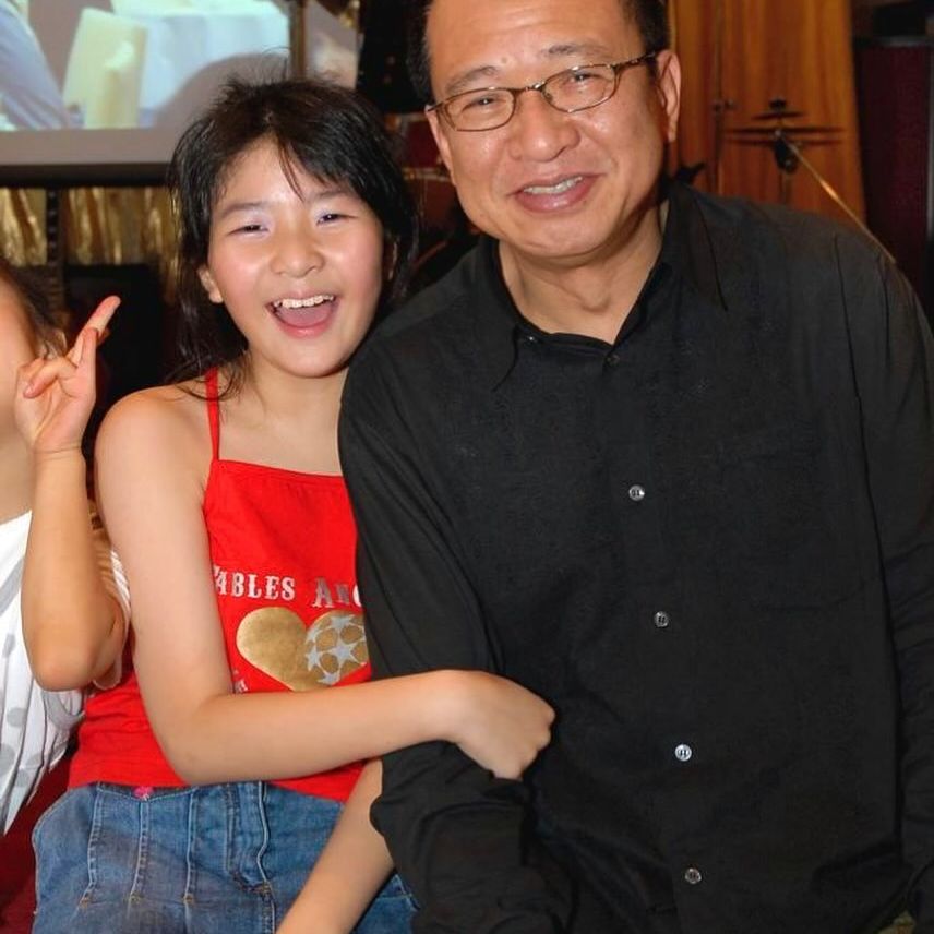 許紹雄差不多50歲時才成為父親。