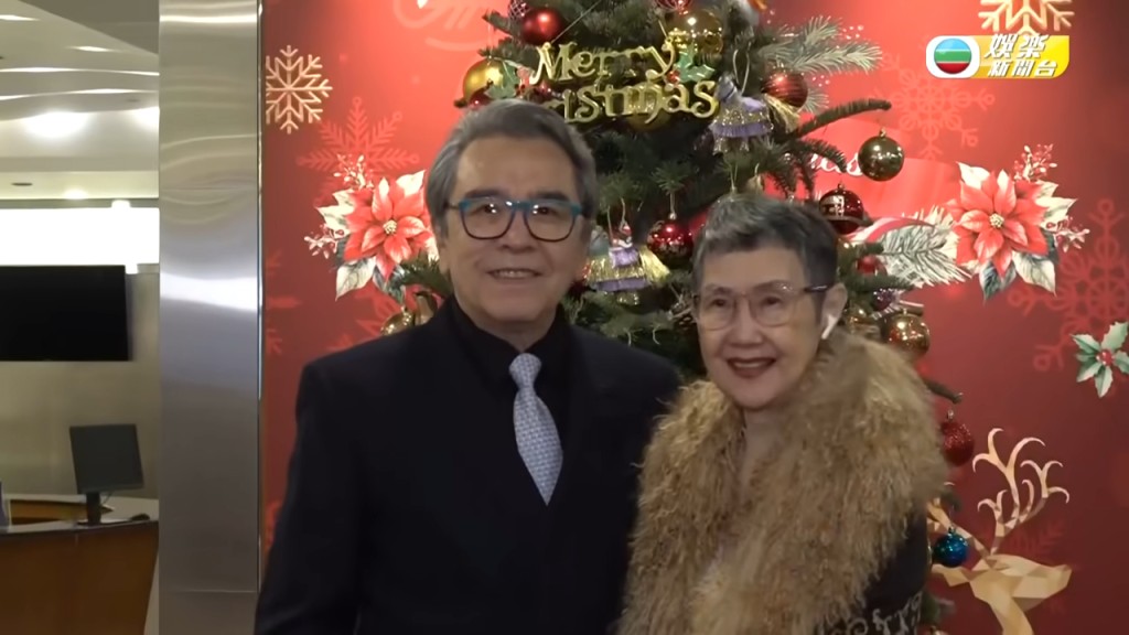姜大衛與太太李琳琳到場祝賀。