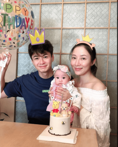 楊茜堯與羅子溢的大女於2020年出生。