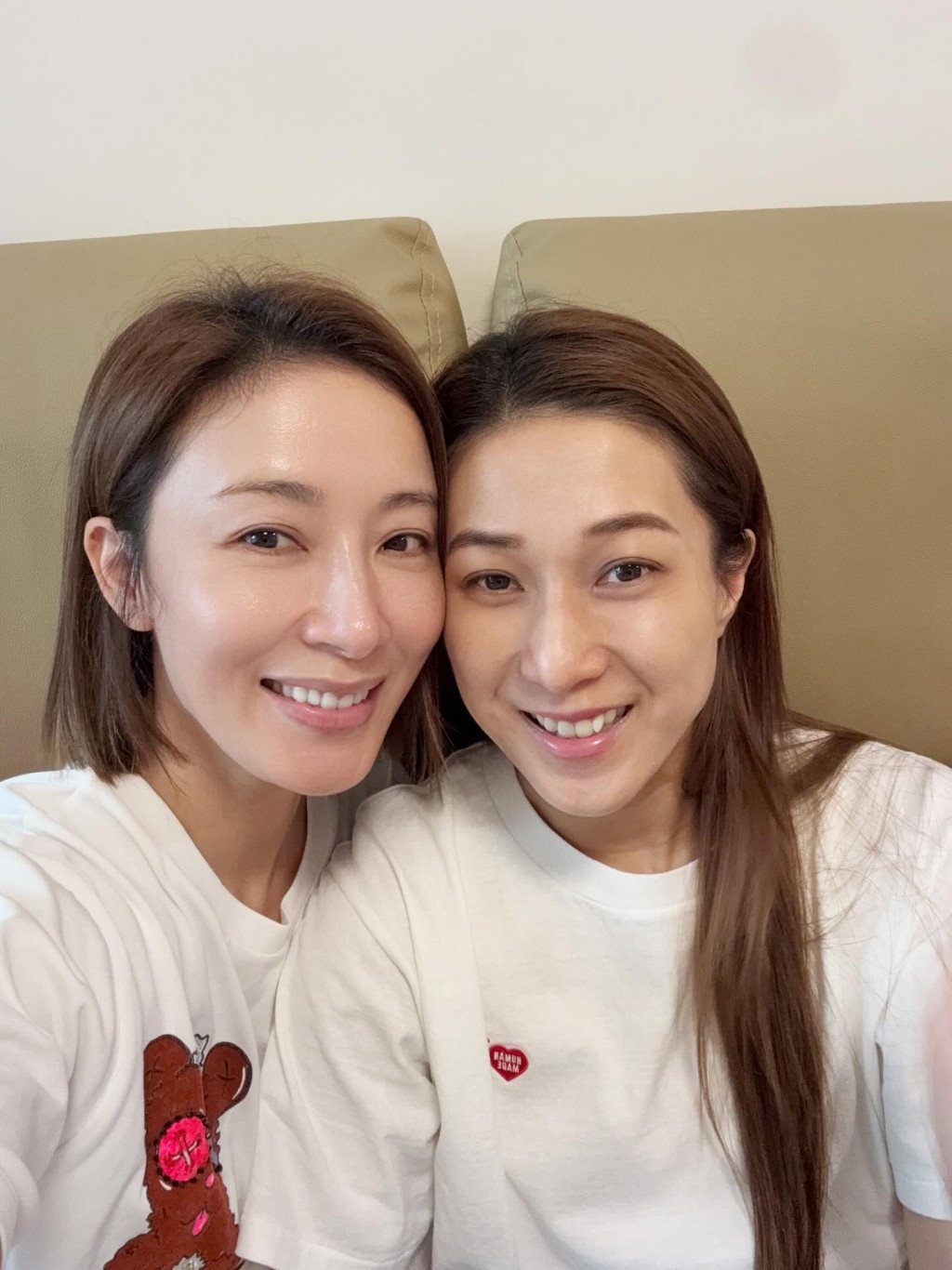 楊茜堯與鍾嘉欣是多年好姊妹。