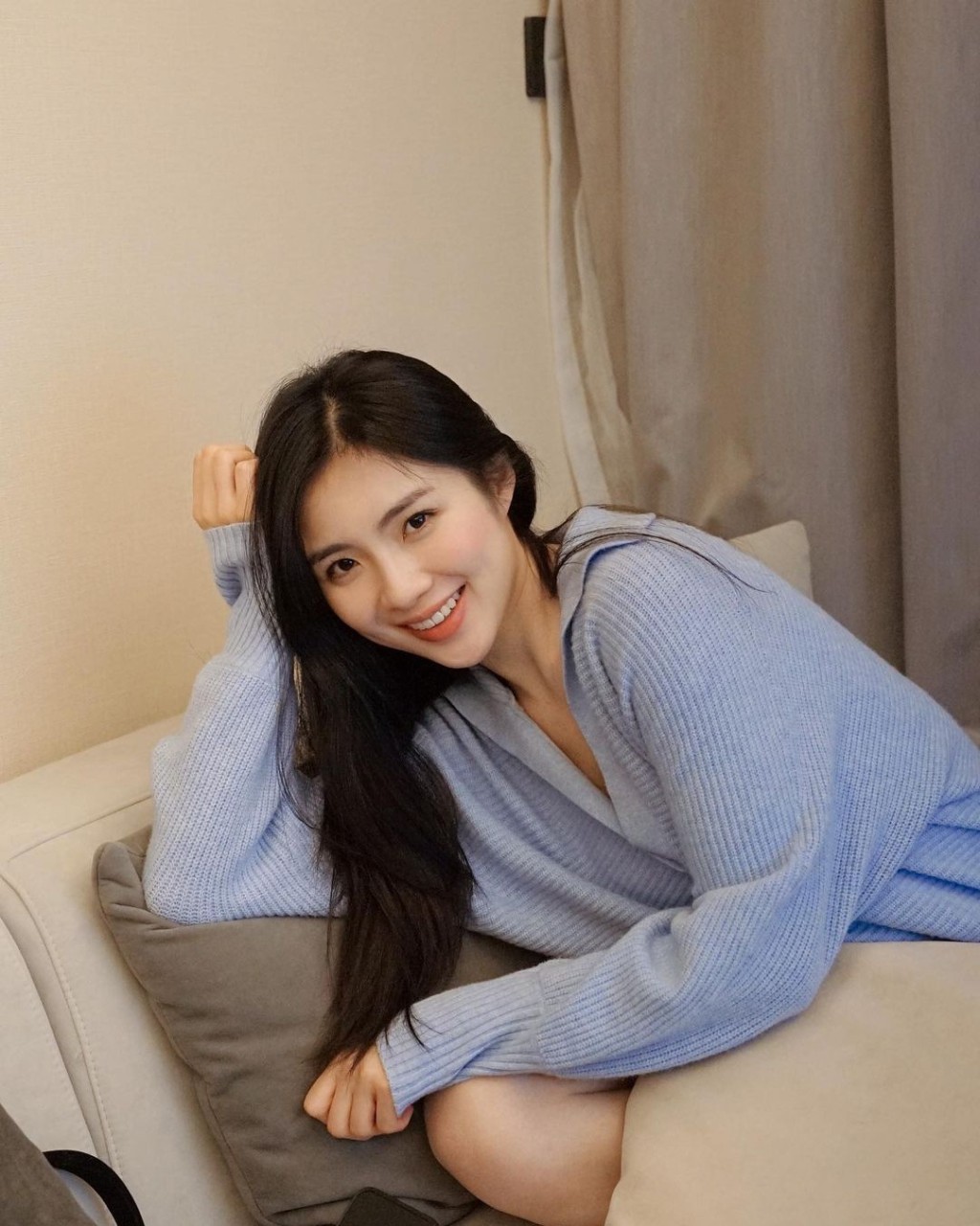 梁凱晴平時的IG照片甚有鄰家女孩感覺。