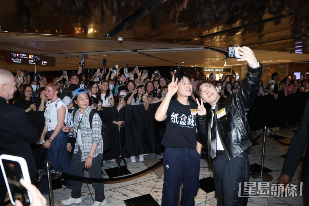 首映禮上,Edan獲得不少粉絲到場支持。