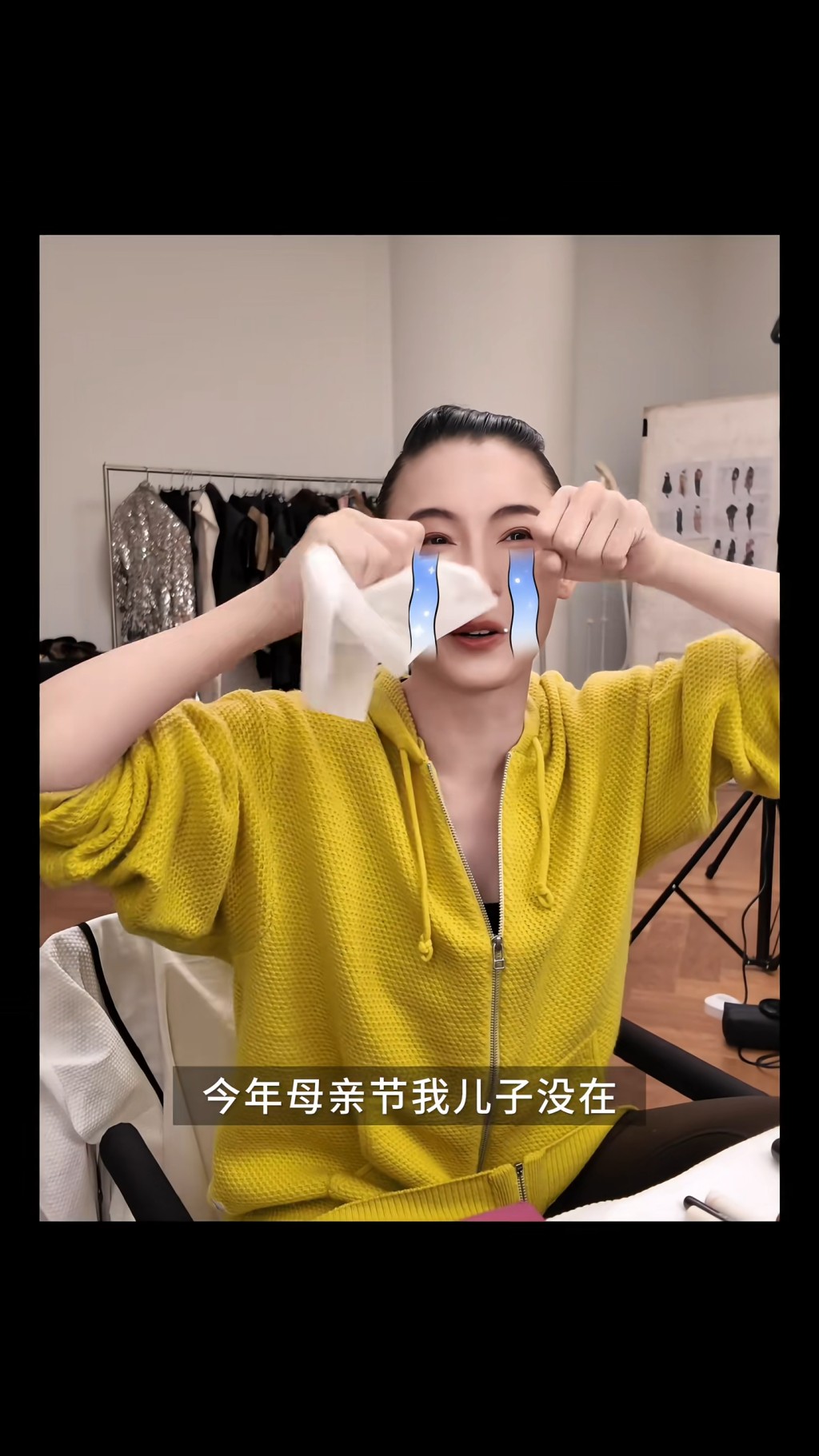 張栢芝早前開心分享,收到一份特別的母親節禮物。