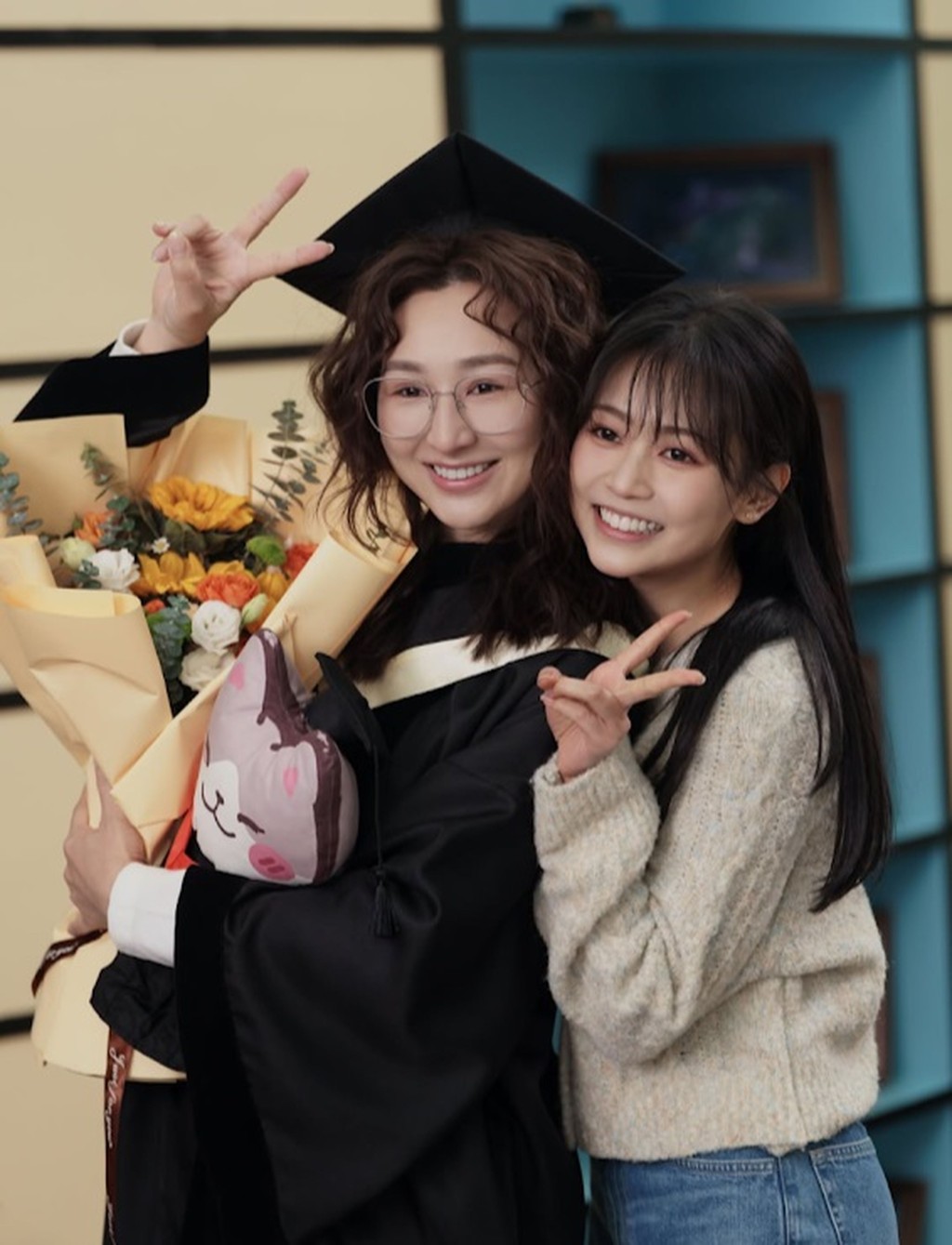 雖然在《夫妻的博弈》中飾演情敵,但Rosita大讚高海寧貼心,演戲時讓她很不捨得責罵對方。