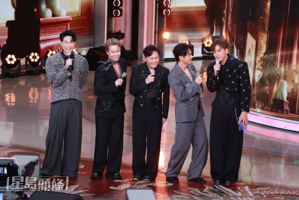 馬國明笑言，自己仍在努力記熟「轉頭見」和「出年見」這些簡單對白。