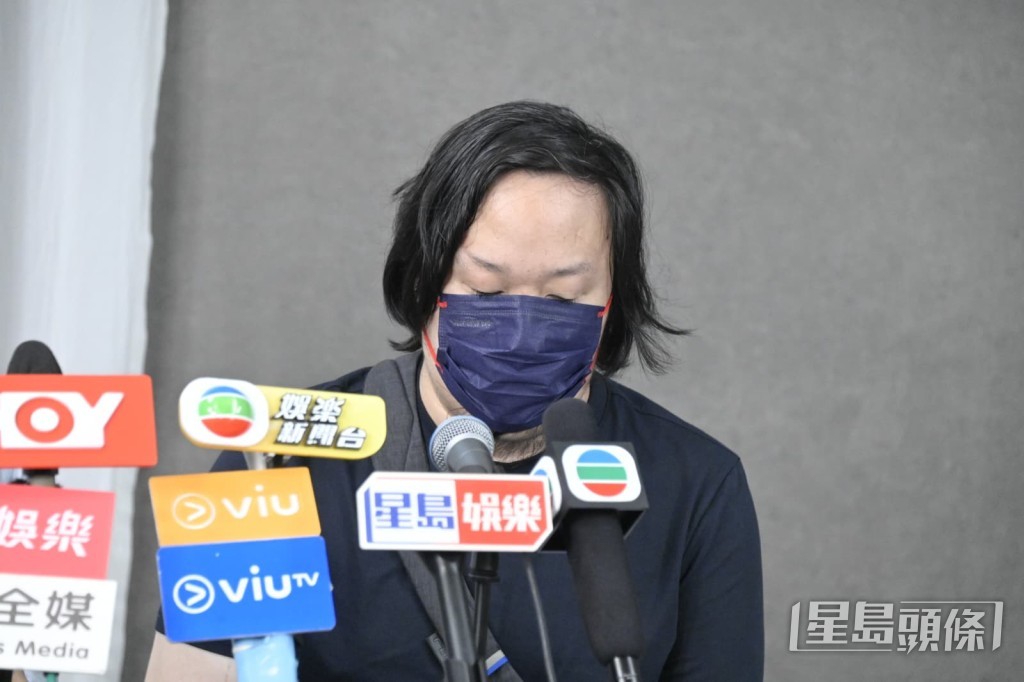 黎彼得的兒子黎樹德昨日(6日)與父親好友鍾志光一同會見傳媒。