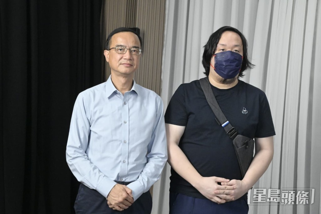 黎樹德表示爸爸一直叫他好好照顧自己,父子關係良好,溝通順暢。