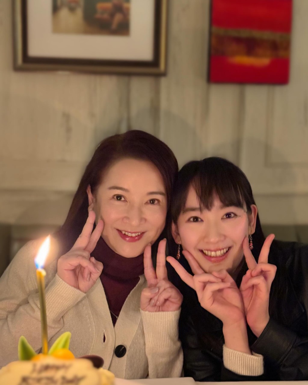 龔慈恩與女兒林愷鈴感情融洽。