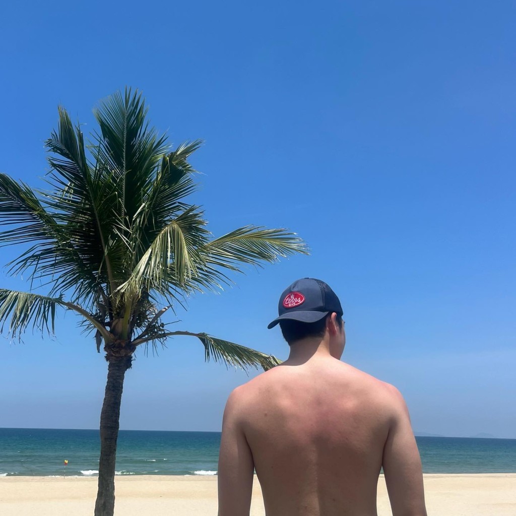 林卓毅在IG分享旅行照片。