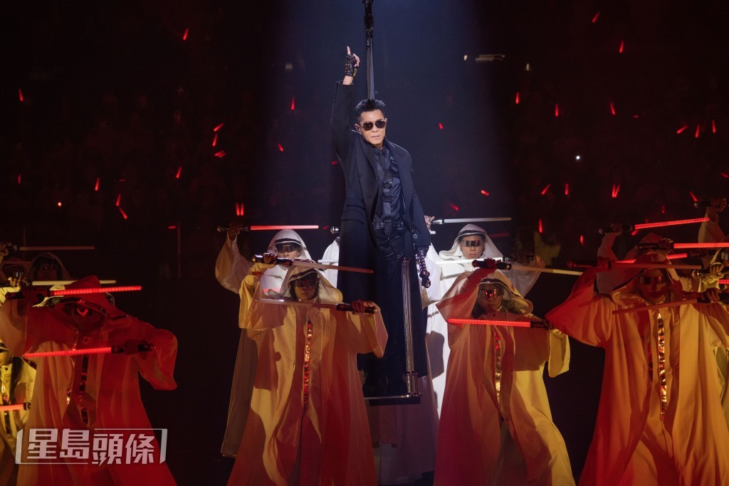 古天樂在演唱會上形容,這一晚可能是「永遠嘅尾場」。
