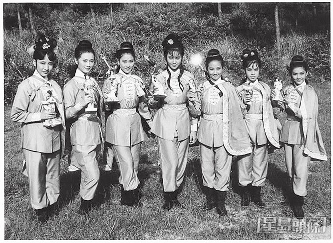 1967年七人一同拍攝電影《七公主》,這部作品亦成為她們的代表作。
