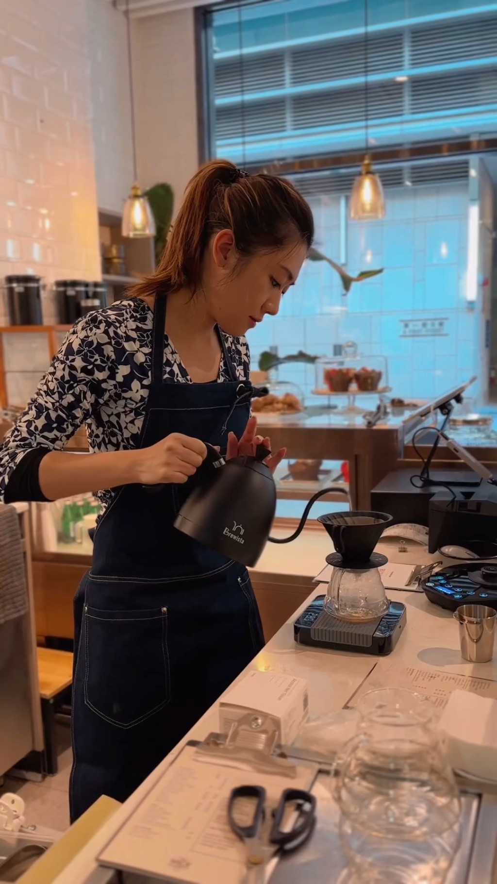廖倬竩為開店籌備了三個月時間。