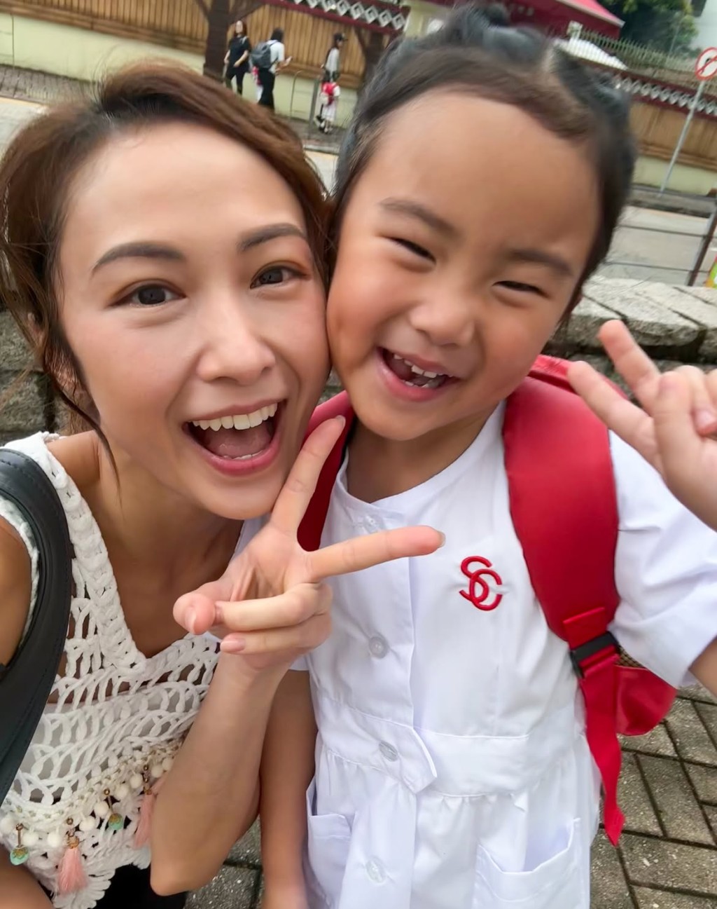 湯怡的女兒「麥QQ」已經升讀K3。